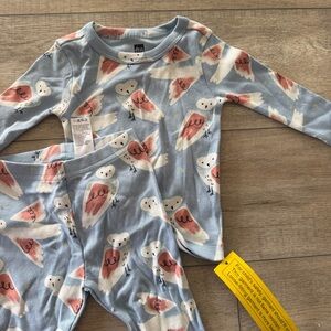 Tea Collection Owl Matching Pajama Set